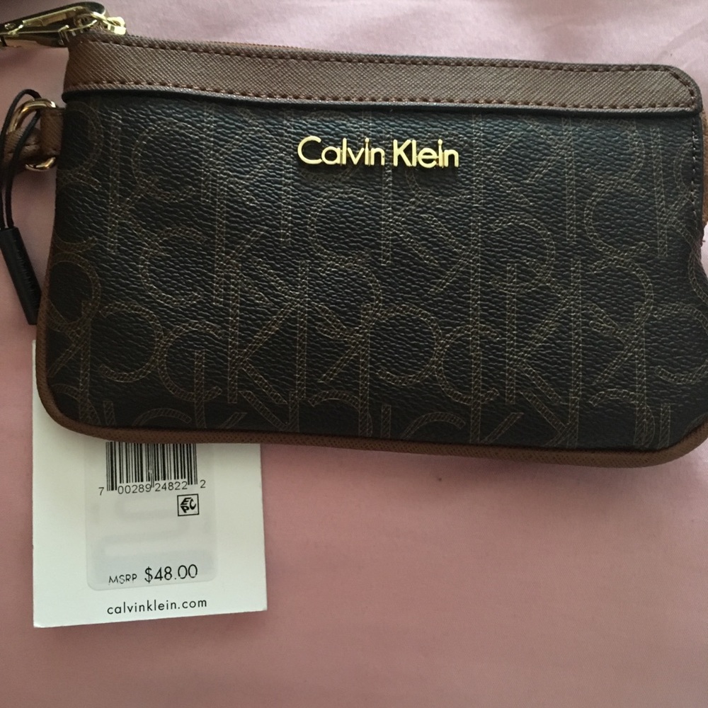Calvin Klein wristlet